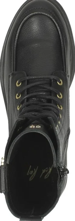 Red Rag Veterschoenen Hoog Zwart Hot