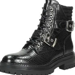 Sub55 Veterschoenen Hoog Zwart Fashion