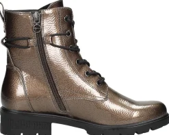 Tamaris Veterschoenen Hoog Brons Clearance