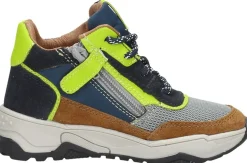 Keq Veterschoenen Hoog Cognac New