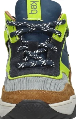Keq Veterschoenen Hoog Cognac New