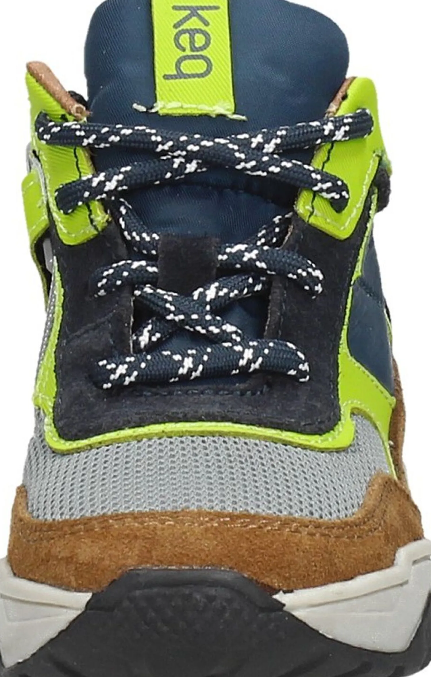 Keq Veterschoenen Hoog Cognac New