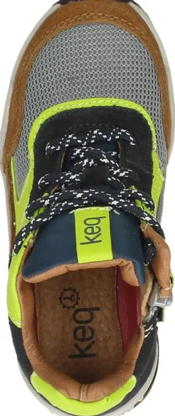 Keq Veterschoenen Hoog Cognac New