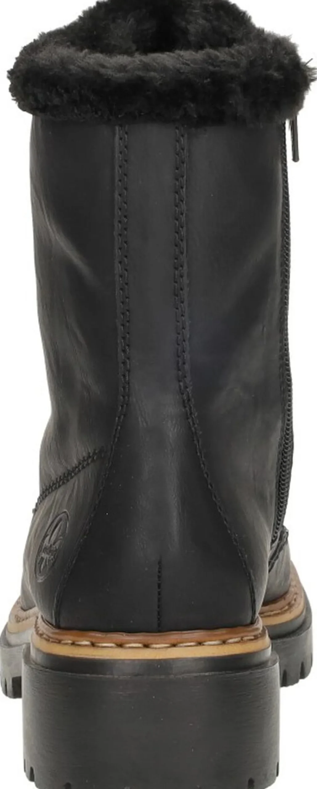Rieker Veterschoenen Hoog Zwart Online