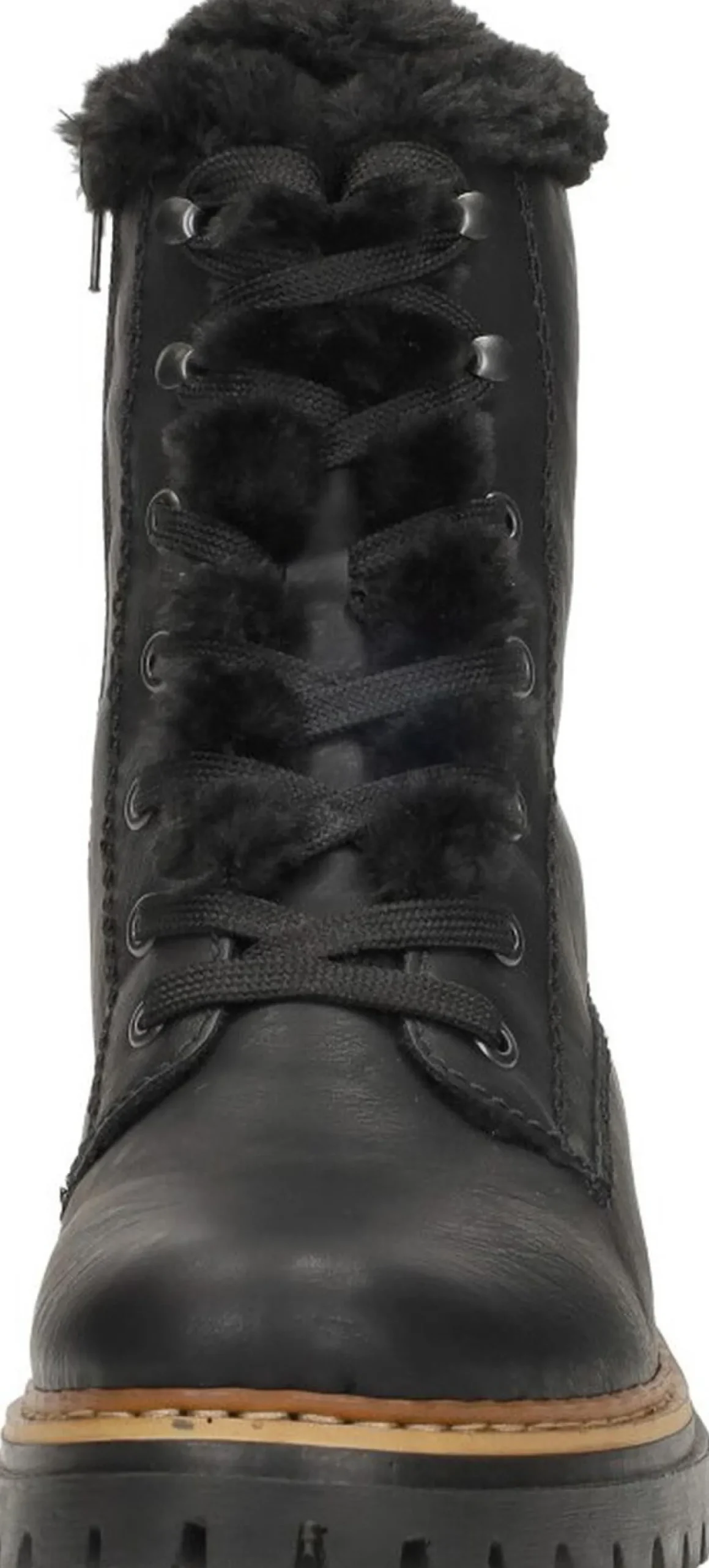 Rieker Veterschoenen Hoog Zwart Online