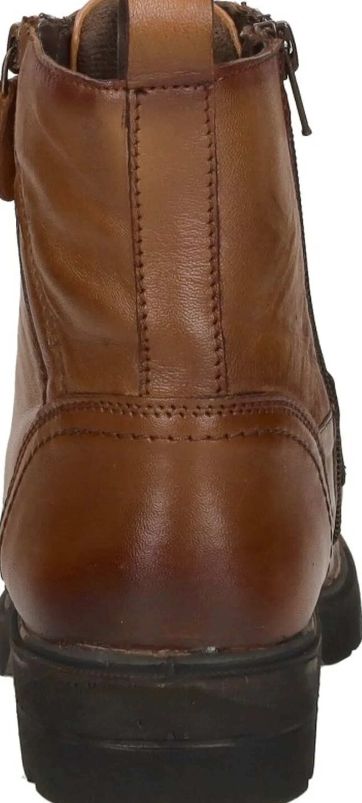 Sub55 Veterschoenen Hoog Cognac Sale
