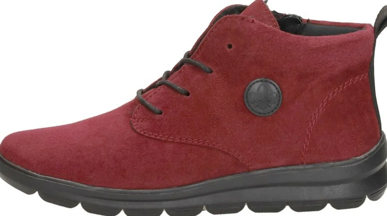 Rieker Veterschoenen Hoog Rood Online