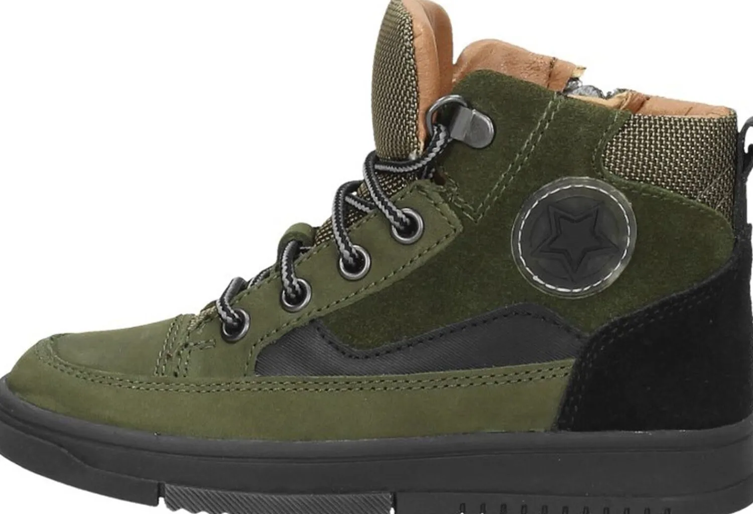 Keq Veterschoenen Hoog Groen Best