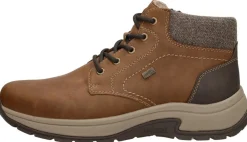Rieker Veterschoenen Hoog Cognac New