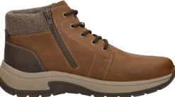 Rieker Veterschoenen Hoog Cognac New