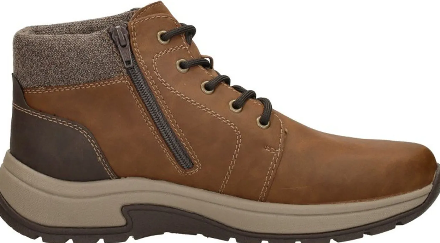 Rieker Veterschoenen Hoog Cognac New