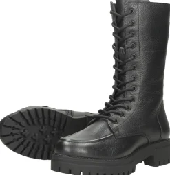Sub55 Veterschoenen Hoog Zwart Best