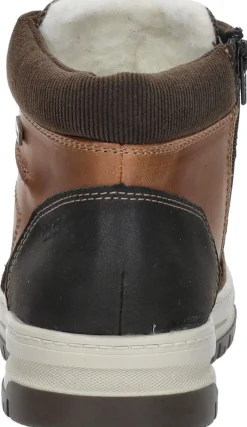 Rieker Veterschoenen Hoog Cognac Discount