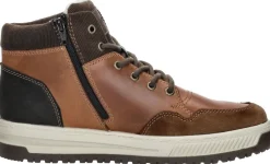 Rieker Veterschoenen Hoog Cognac Discount