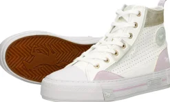 Mustang Veterschoenen Hoog Wit Clearance