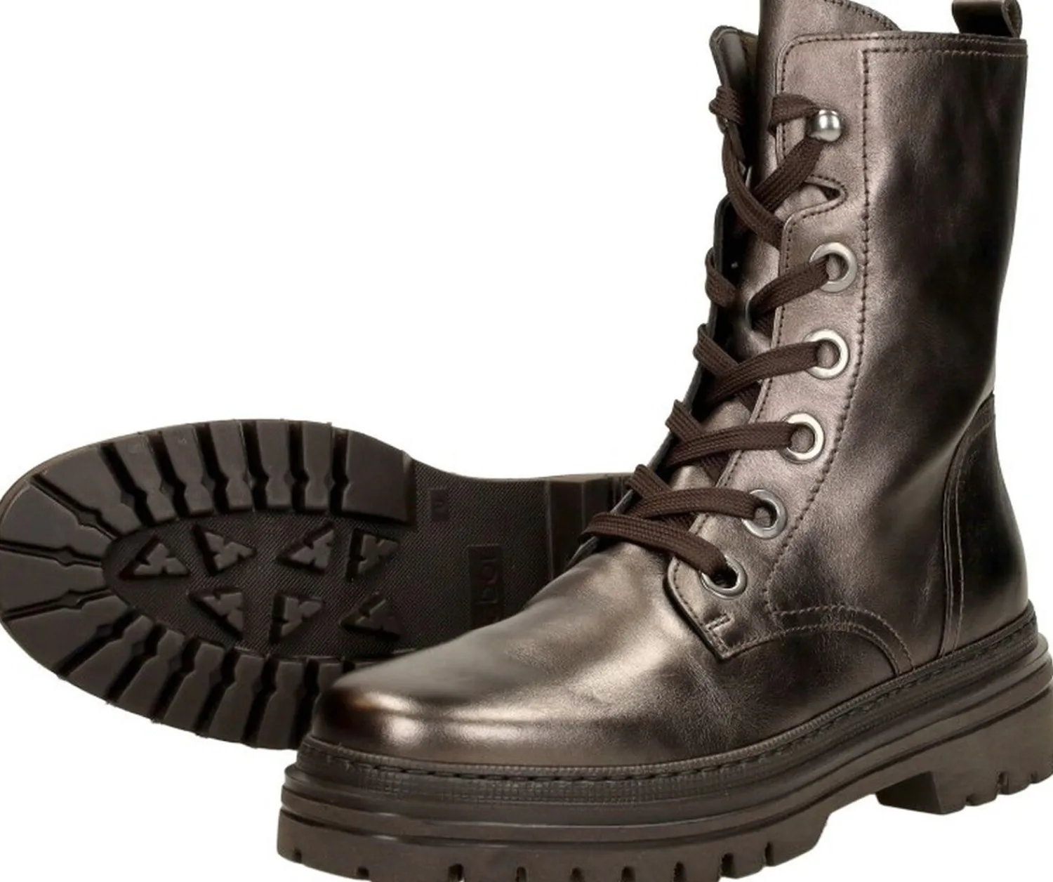 Gabor Veterschoenen Hoog Brons Fashion