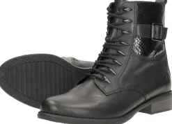 Remonte Veterschoenen Hoog Zwart Clearance