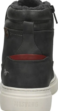 Mustang Veterschoenen Hoog Donkergrijs Hot