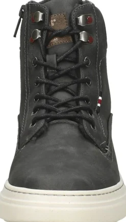 Mustang Veterschoenen Hoog Donkergrijs Hot