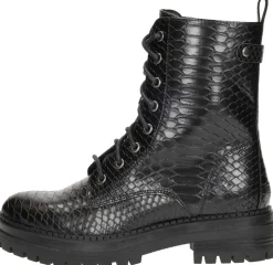 Sub55 Veterschoenen Hoog Zwart New