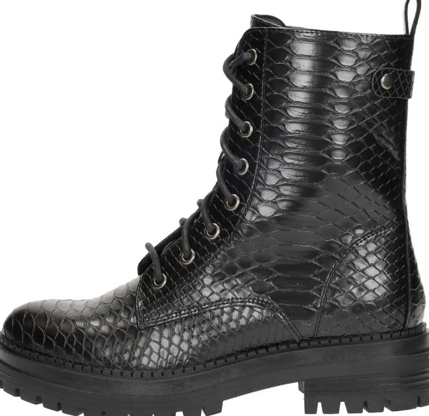 Sub55 Veterschoenen Hoog Zwart New