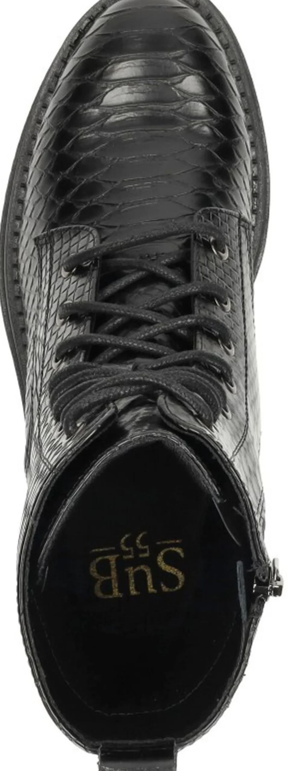 Sub55 Veterschoenen Hoog Zwart New