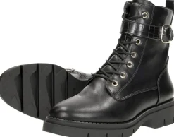 Tamaris Veterschoenen Hoog Zwart Fashion