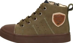 Shoesme Veterschoenen Hoog Groen Outlet