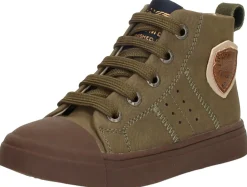 Shoesme Veterschoenen Hoog Groen Outlet