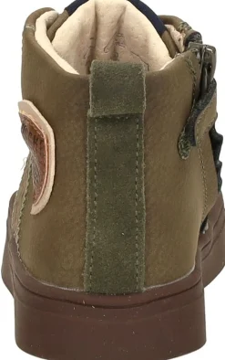 Shoesme Veterschoenen Hoog Groen Outlet