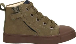 Shoesme Veterschoenen Hoog Groen Outlet
