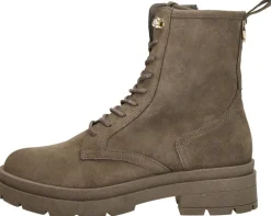 Red Rag Veterschoenen Hoog Taupe Fashion