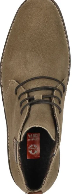 Rieker Veterschoenen Hoog Beige Discount