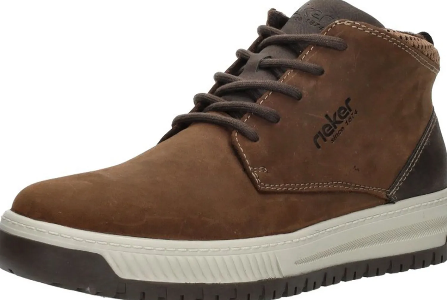 Rieker Veterschoenen Hoog Cognac Best