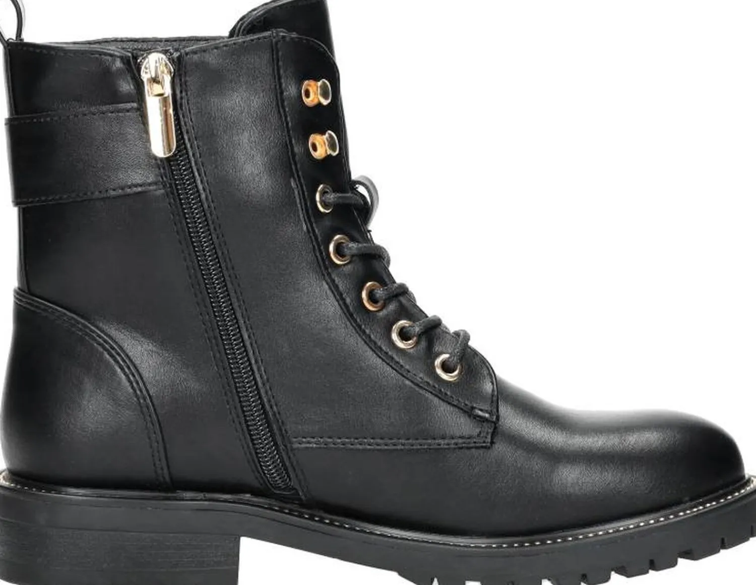 Sub55 Veterschoenen Hoog Zwart Sale