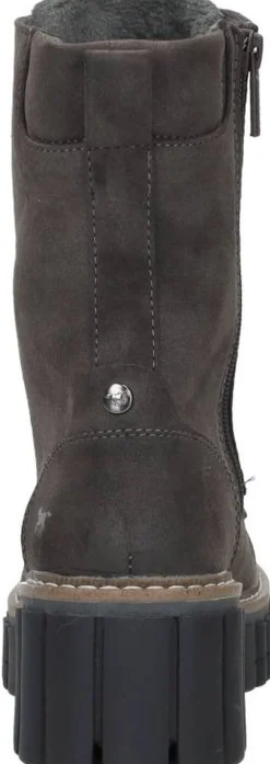 Mustang Veterschoenen Hoog Taupe Outlet