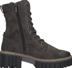 Mustang Veterschoenen Hoog Taupe Outlet