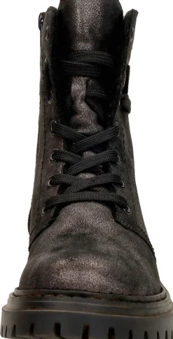 Rieker Veterschoenen Hoog Brons New