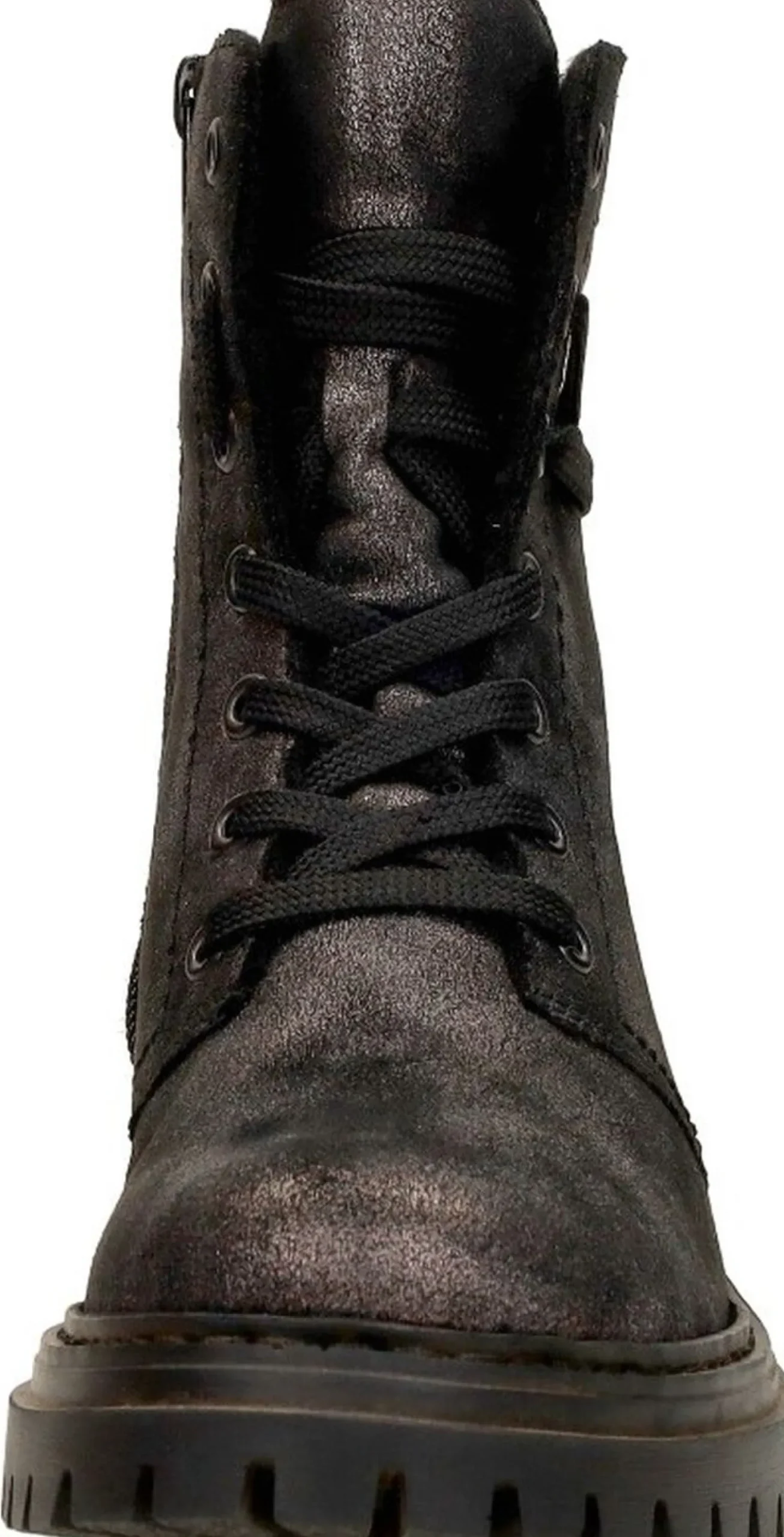 Rieker Veterschoenen Hoog Brons New