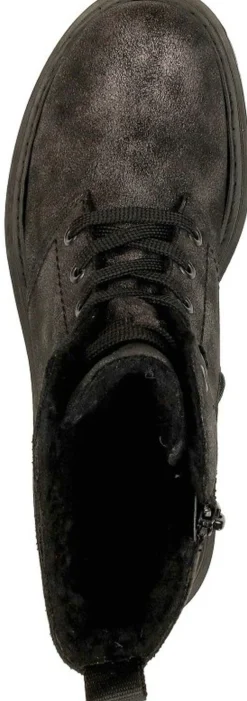 Rieker Veterschoenen Hoog Brons New
