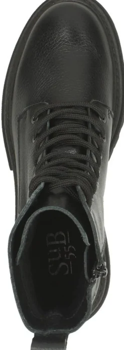 Sub55 Veterschoenen Hoog Zwart Discount