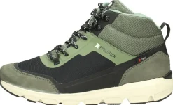Rieker Veterschoenen Hoog Groen Fashion