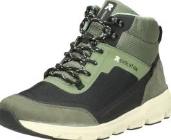 Rieker Veterschoenen Hoog Groen Fashion