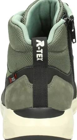 Rieker Veterschoenen Hoog Groen Fashion