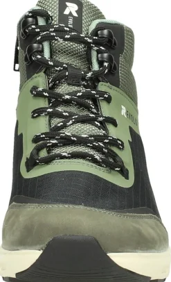 Rieker Veterschoenen Hoog Groen Fashion