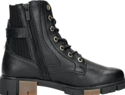 Mustang Veterschoenen Hoog Zwart Hot