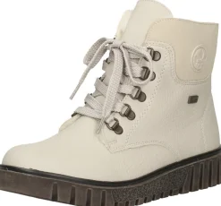 Rieker Veterschoenen Hoog Gebroken wit Fashion