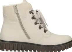 Rieker Veterschoenen Hoog Gebroken wit Fashion