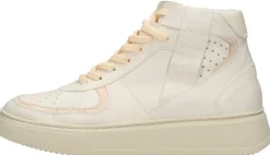 Mjus Veterschoenen Hoog Gebroken wit Online