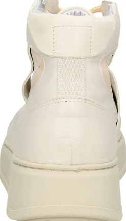 Mjus Veterschoenen Hoog Gebroken wit Online